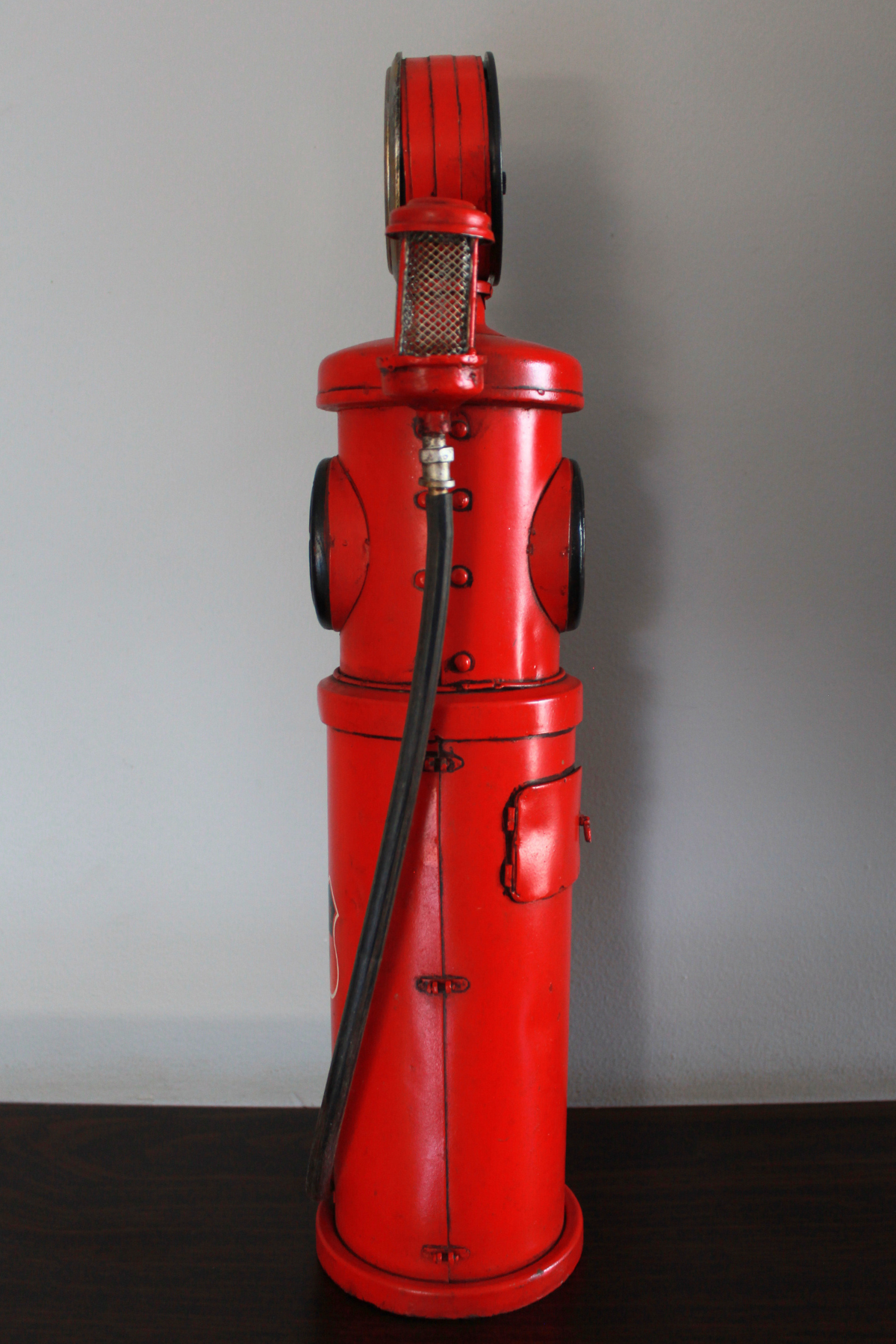 1930 Red Phillips 66 Tokheim 850 With Clock Fire Gas pump Metal Model