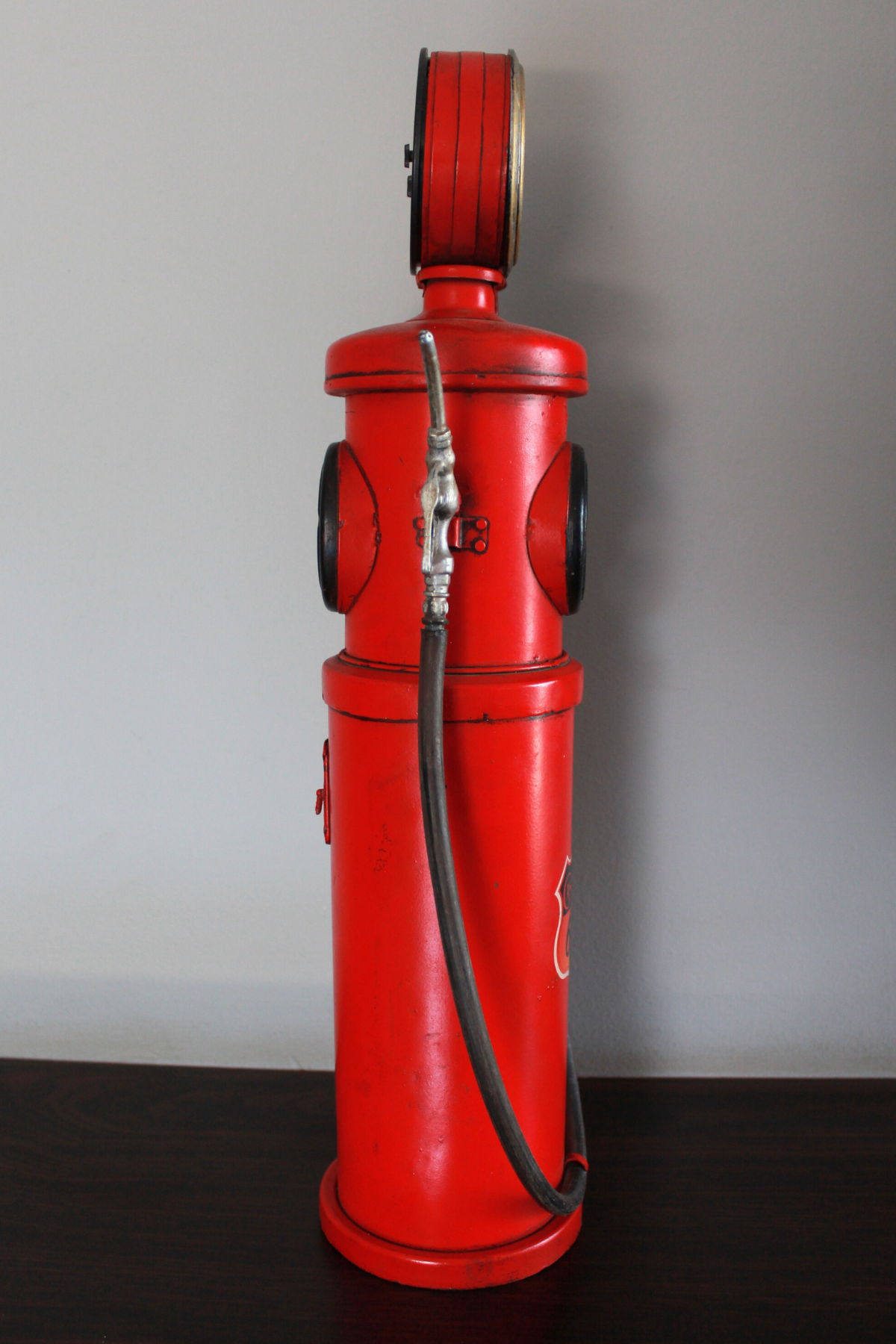 1930 Red Phillips 66 Tokheim 850 With Clock Fire Gas pump Metal Model