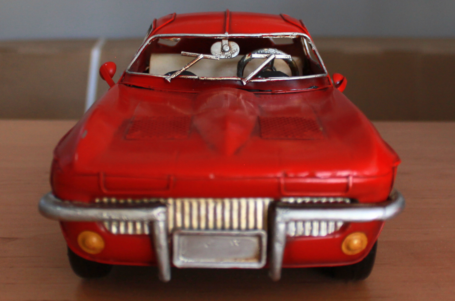 1963-1967 Red Chevrolet Corvette 1:8 Scale Car Model