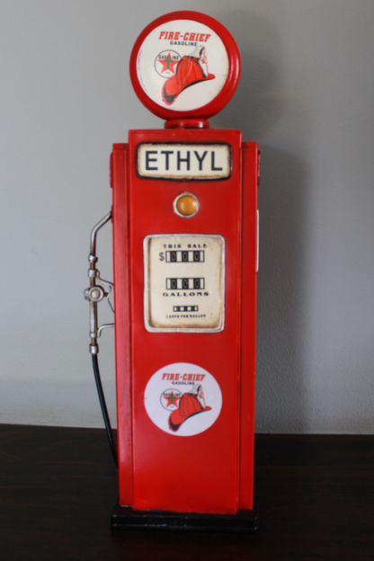1940 Texaco Fire Chief Gasoline Gas pump Metal Model